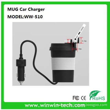 3.4A Dual USB Ports and Dual Cigarette Sockets